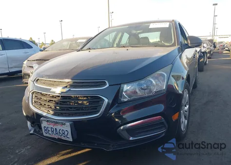 2015 Chevrolet Cruze Ls Auto из США, поврежденный, VIN 1G1PA5SG3F7207817